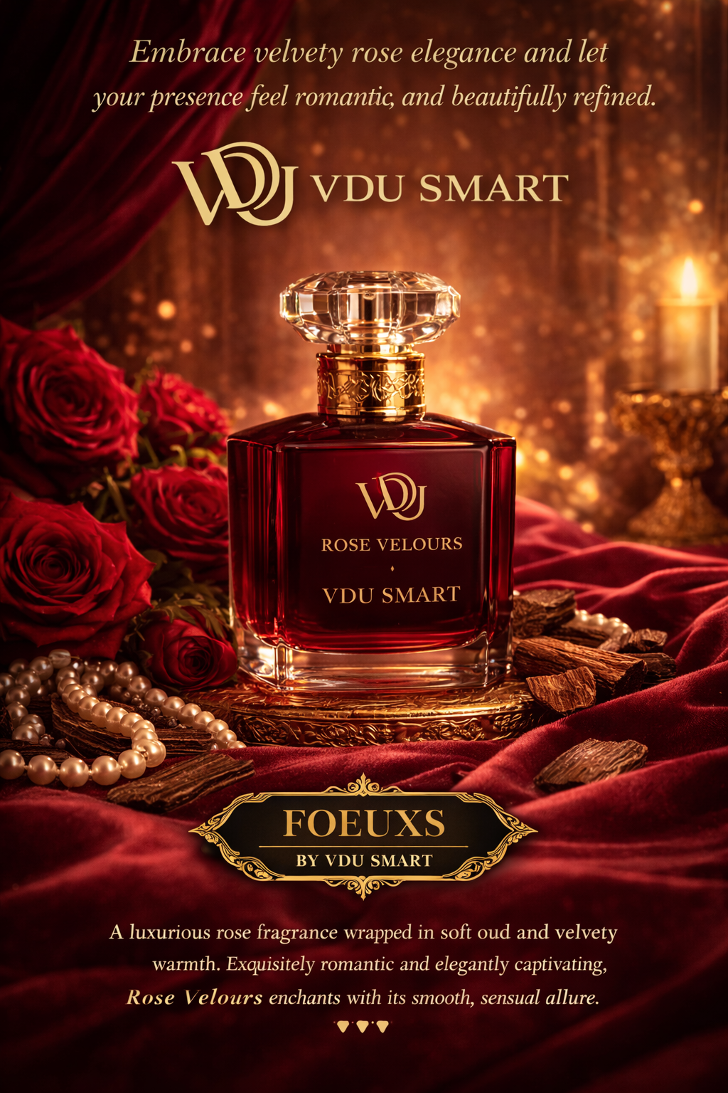 VDU Smart Rose Velours perfume